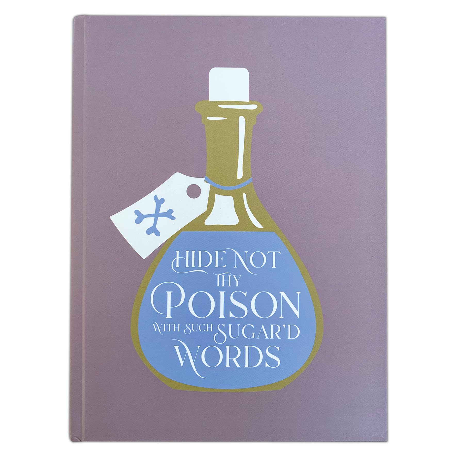 Royal Shakespeare Company A5 Hardback Sketchbook Thy Poison, White Paper, Sketchbook, Adults, Art Notebook for Artist, Travel Art, Compact Creative Book for Paint, Pencil, Markers, Drawing