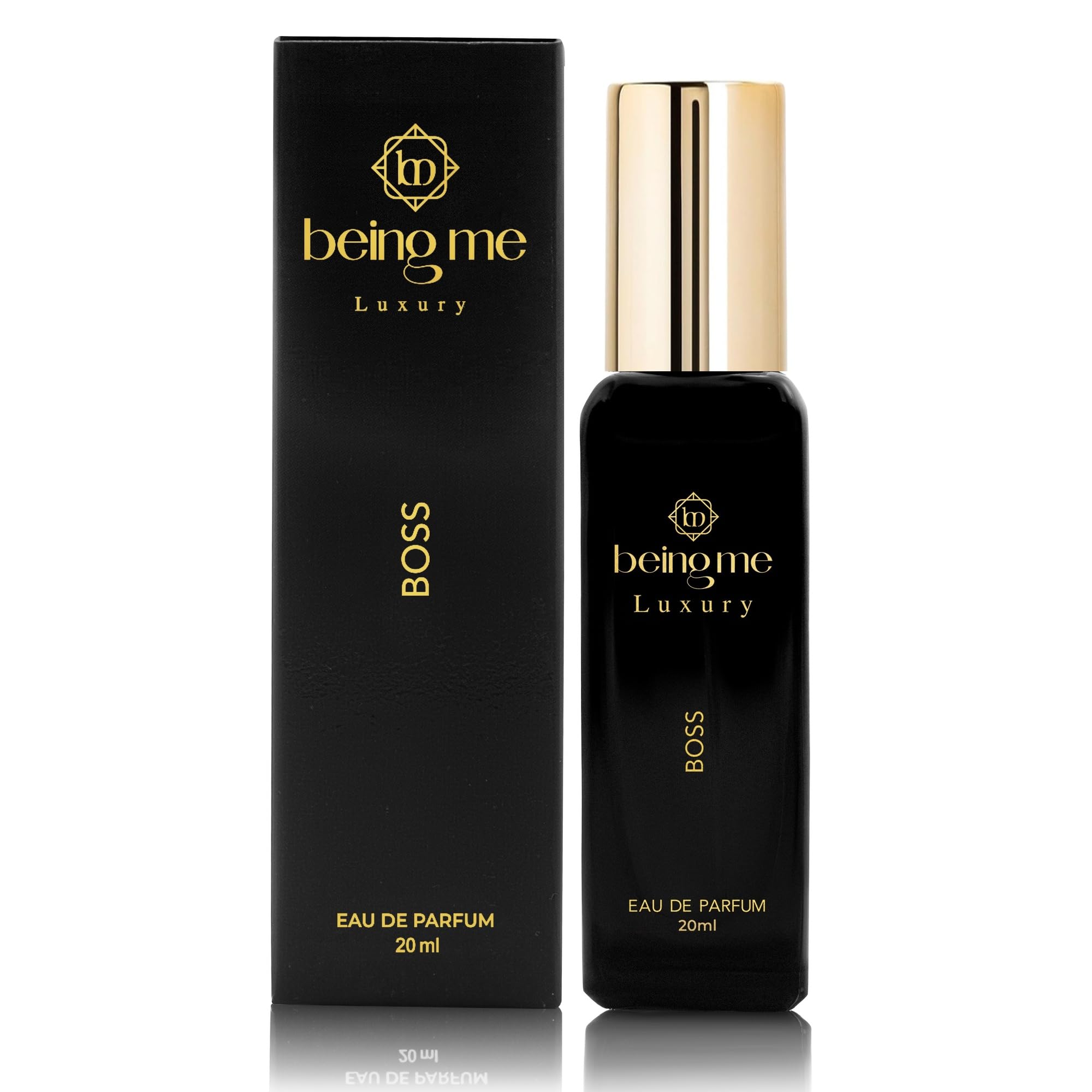 Being Me Luxury BOSS Long Lasting Perfume for Men | EDP 20ml | Bold Citrus & Spicy Top, Leather Heart, Woody & Musky Base | Gift for Husband, Boyfriend & Him | Office, Date & Party Fragrance Scent-image-8