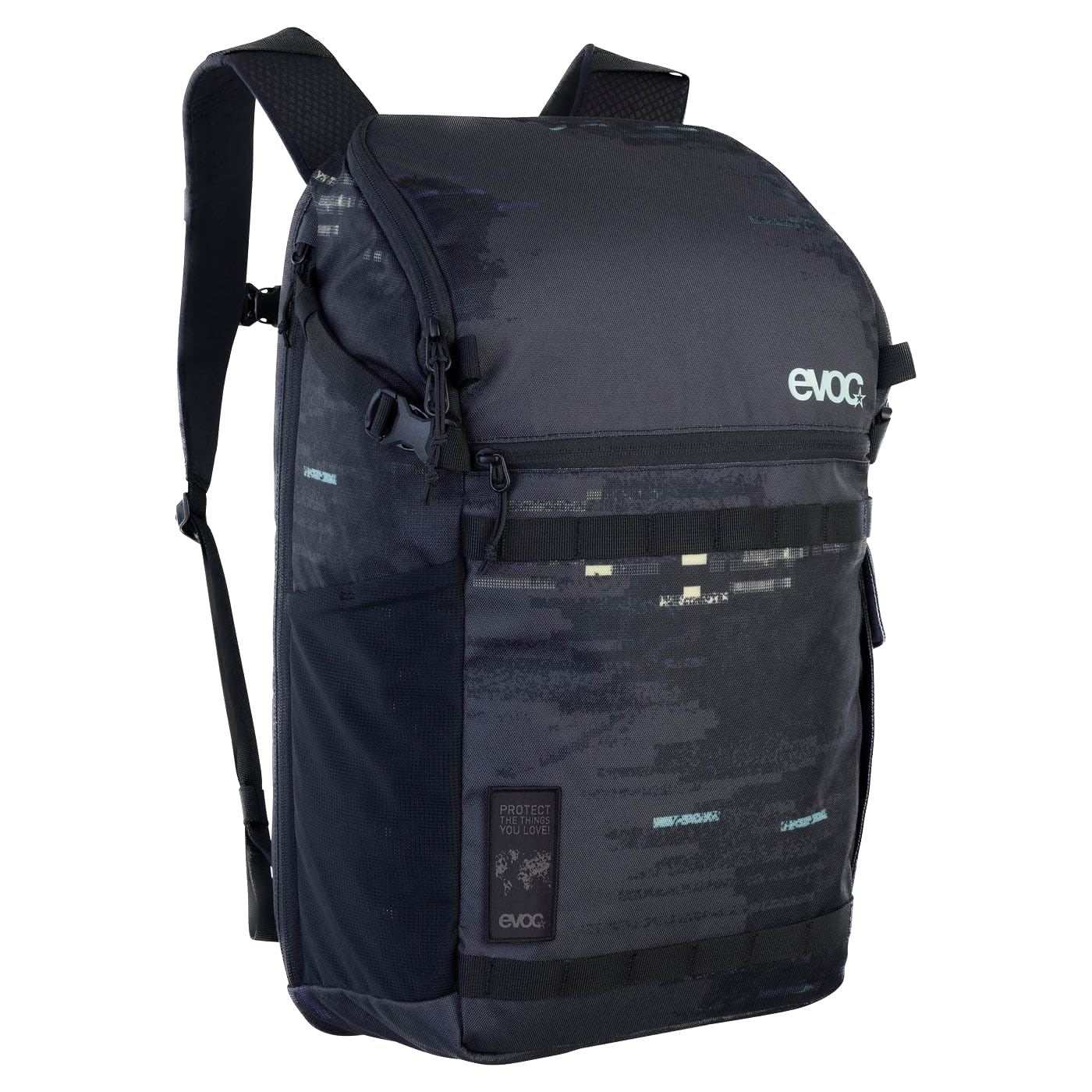 EVOC TRAVEL BACKPACK 22 Sac à dos de voyage (sac à dos cabine avec ouverture par le haut, compartiment pour ordinateur portable avec accès latéral, volume: 22 l), multicolore