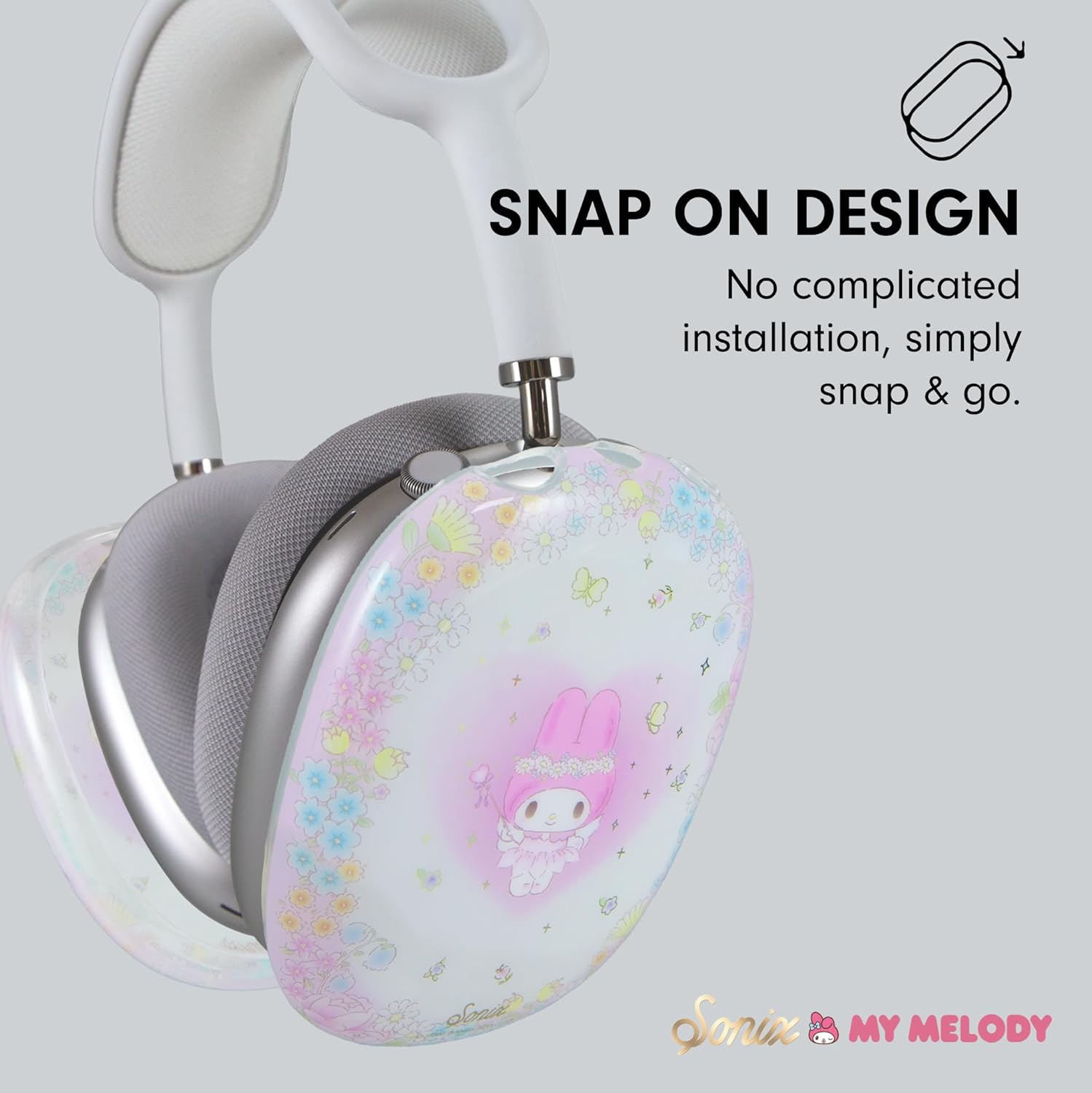 Sonix x Sanrio Protective Case Cover for AirPods Max Headphones | My Melody Fairy 50th Anniversary - Image 4