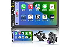 7 Double Din Touchscreen Radio with Bluetooth