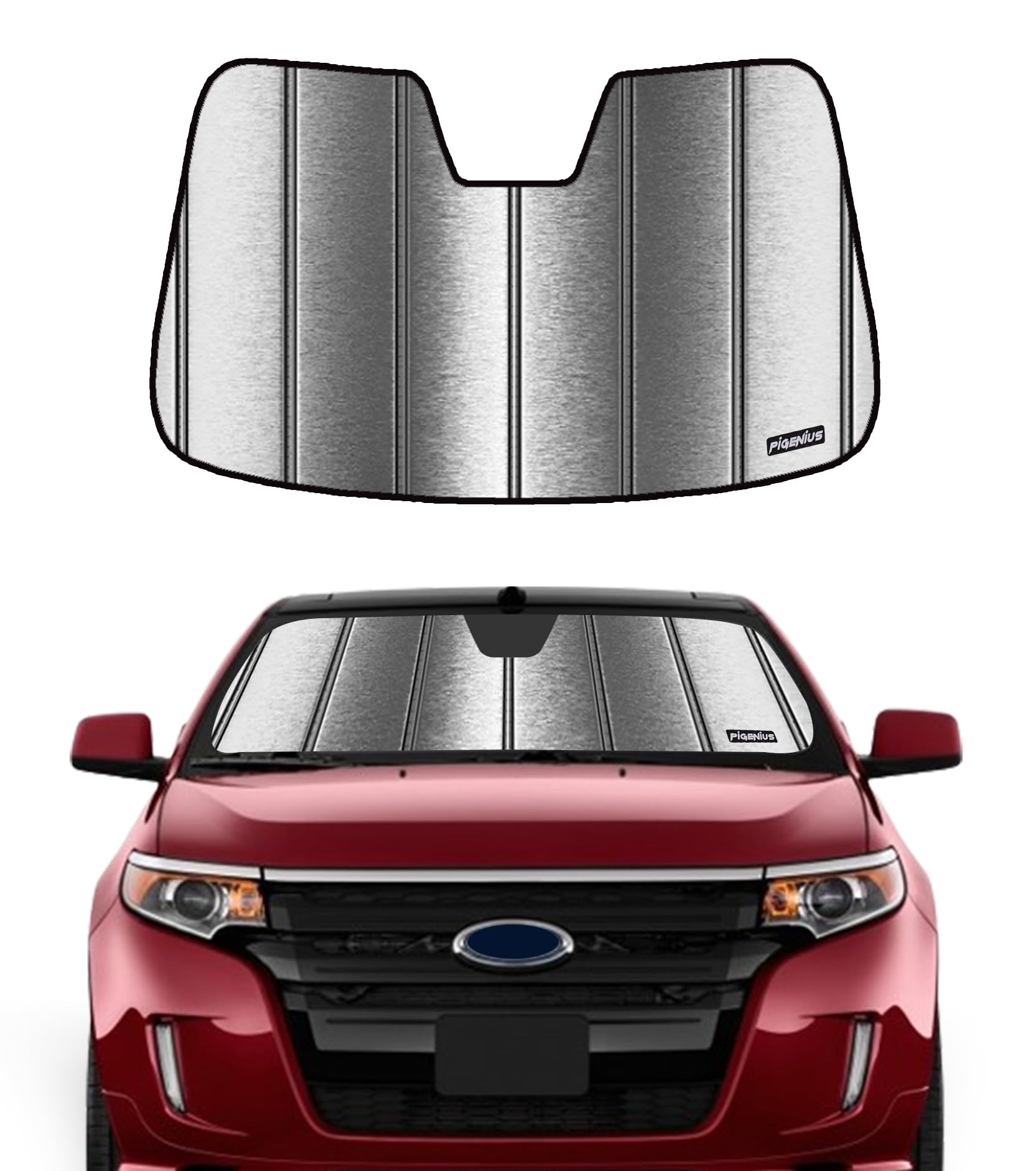 Amazon.com: Pigenius Windshield Sunshade for Ford Edge 2011-2014