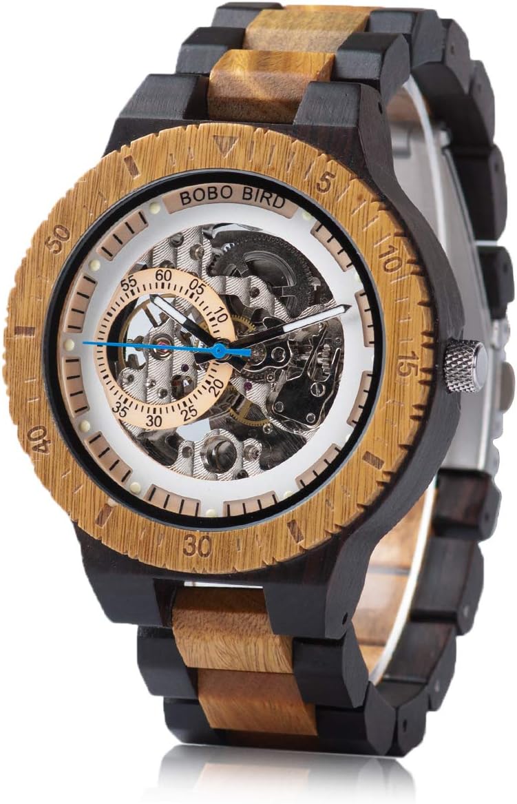BOBO BIRD Mens Wooden Watches Luxury Mechanical Kuwait Ubuy