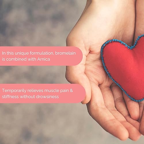 Miniatura 2 de brazzoMD Bromelina con árnica - Suplemento dietético - 60 Cápsulas