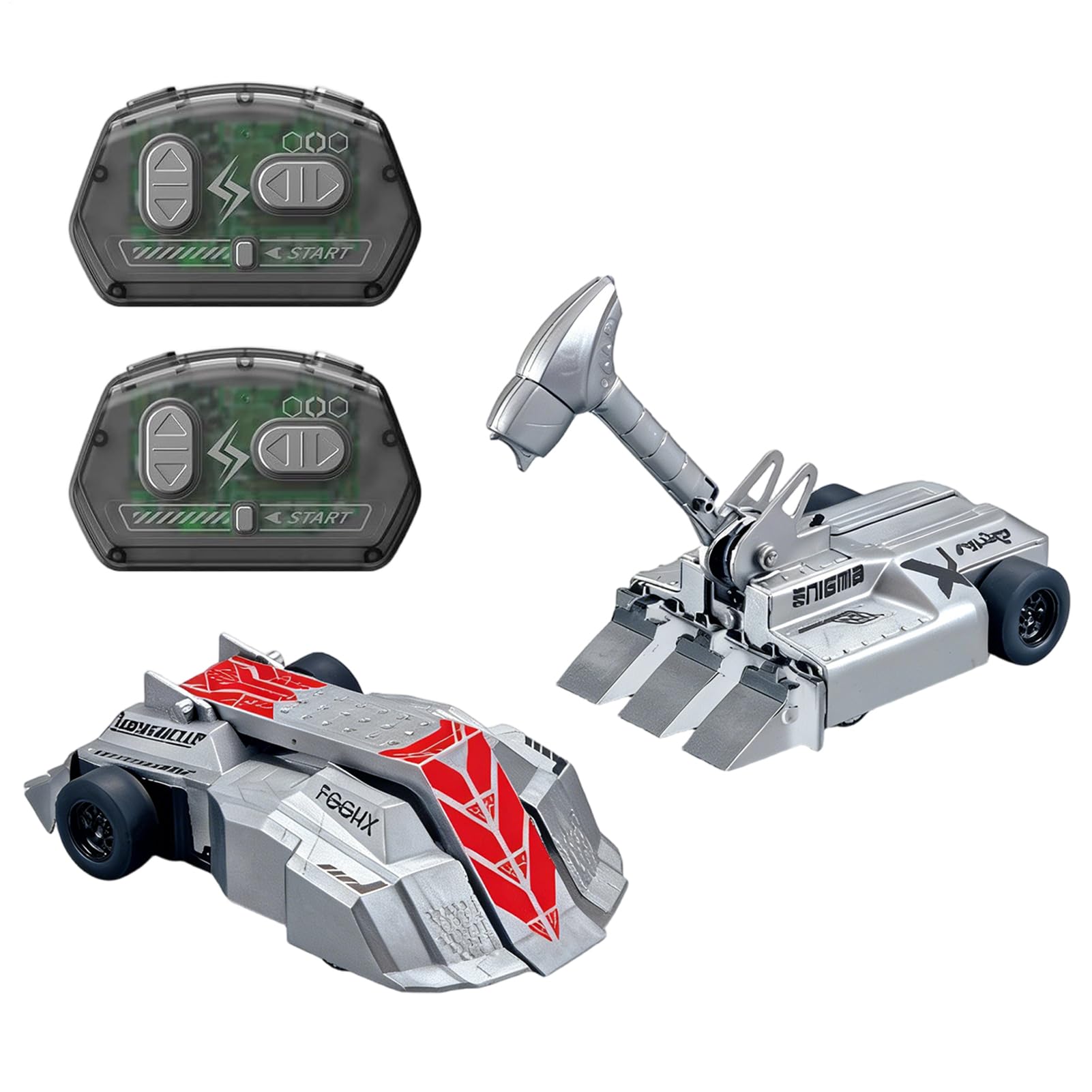 RC Battle Robots - 17.5cm Interactive Vehicle Toys | Combat Toy Vehicles, for Boys Girls Collectors Holiday Backyard Park Garden Bedroom Study School Projects Weekend Activity Use