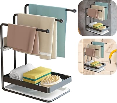 Sink Sponge Holder,Sponge Holder,Dish Sponge Holder,Kitchen Sink Sponge Holder,Kitchen Sponge Holder for Sink,Kitchen Sponge Holder,Sponge Holder for Kitchen Sink Black