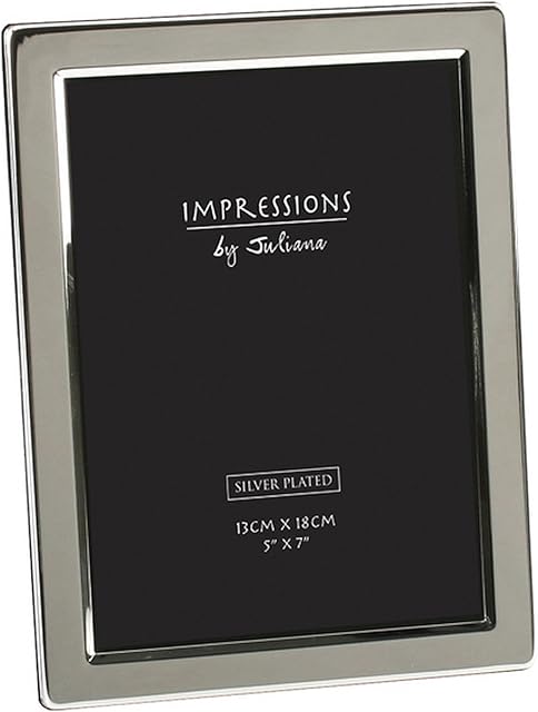 Widdop Bingham Photo Frame Impressions,Silver, 5" x 7"