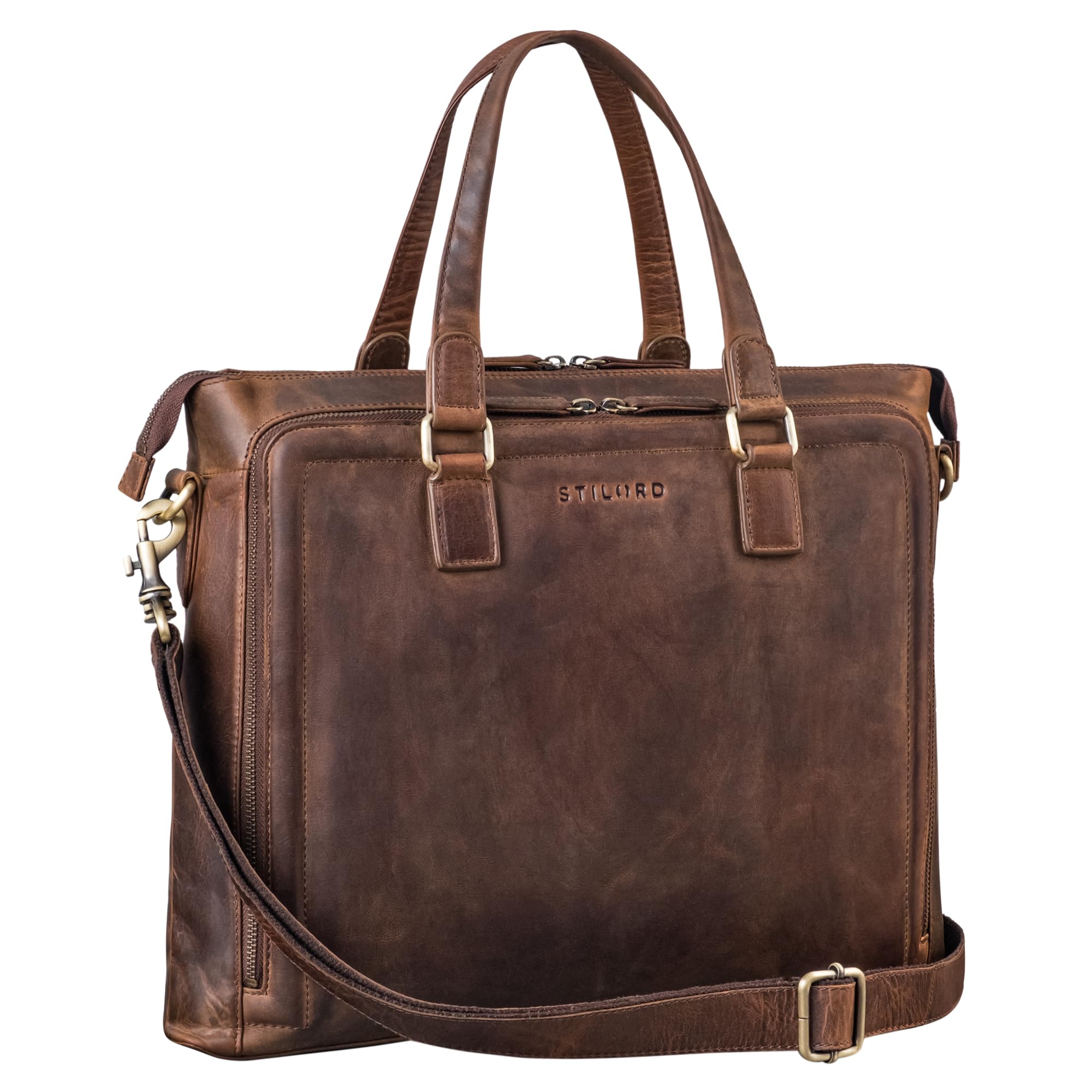 STILORD Claire Businesstasche Damen Leder 15 Zoll – Claire Business Laptoptasche