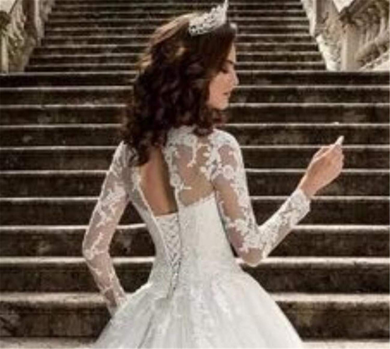 Amazon.co.jp: ウェディングドレス、ヨーロッパとアメリカの王女豪華な