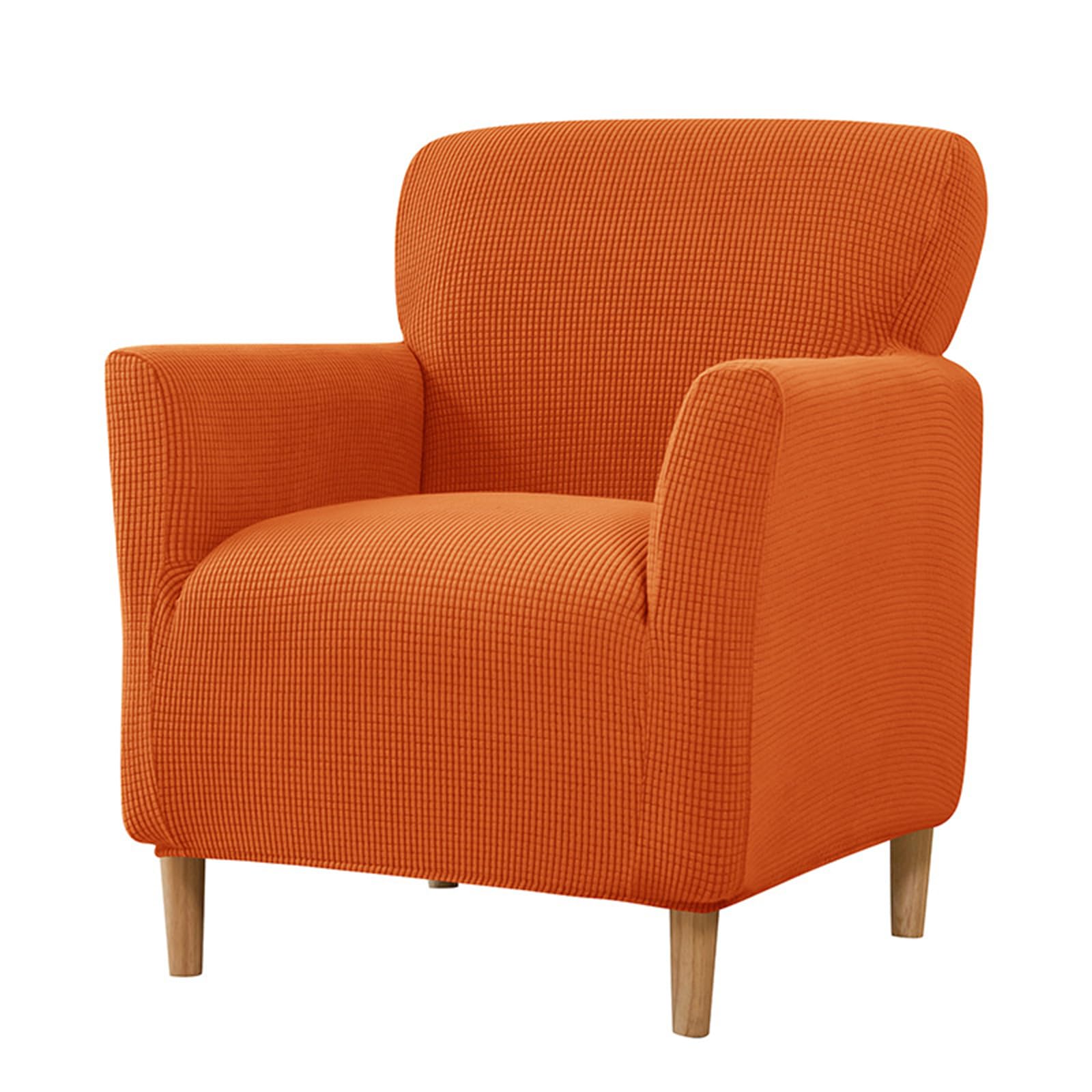 Beimus Single Chair Sleeve Elegant Corn Fleece Chair Slipcover Providing a Warm and Inviting Home Interiors Decoration Couch Protector