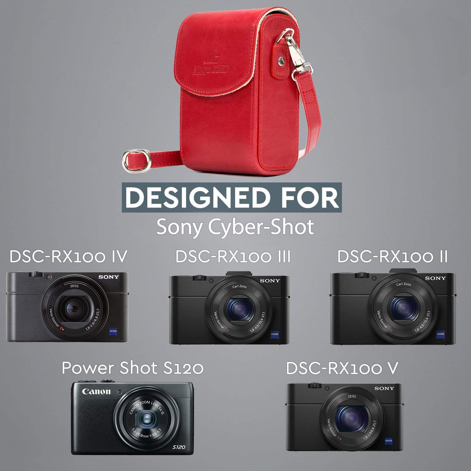 Amazon.co.jp: MegaGear Sony Cyber-shot DSC-RX100 VI, DSC-RX100 V
