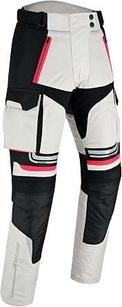 Rider Protec Ladies Motorbike Trousers with Armour Quilted Lining Waterproof Womens Cordura Cargo Motorcycle Riding Pants