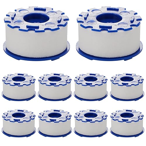 Miniatura 10 de Paquete de 3 grifos de filtro de agua para fregadero, purificador de agua universal giratorio de 360 °, filtro de grifo de baño que elimina el agua