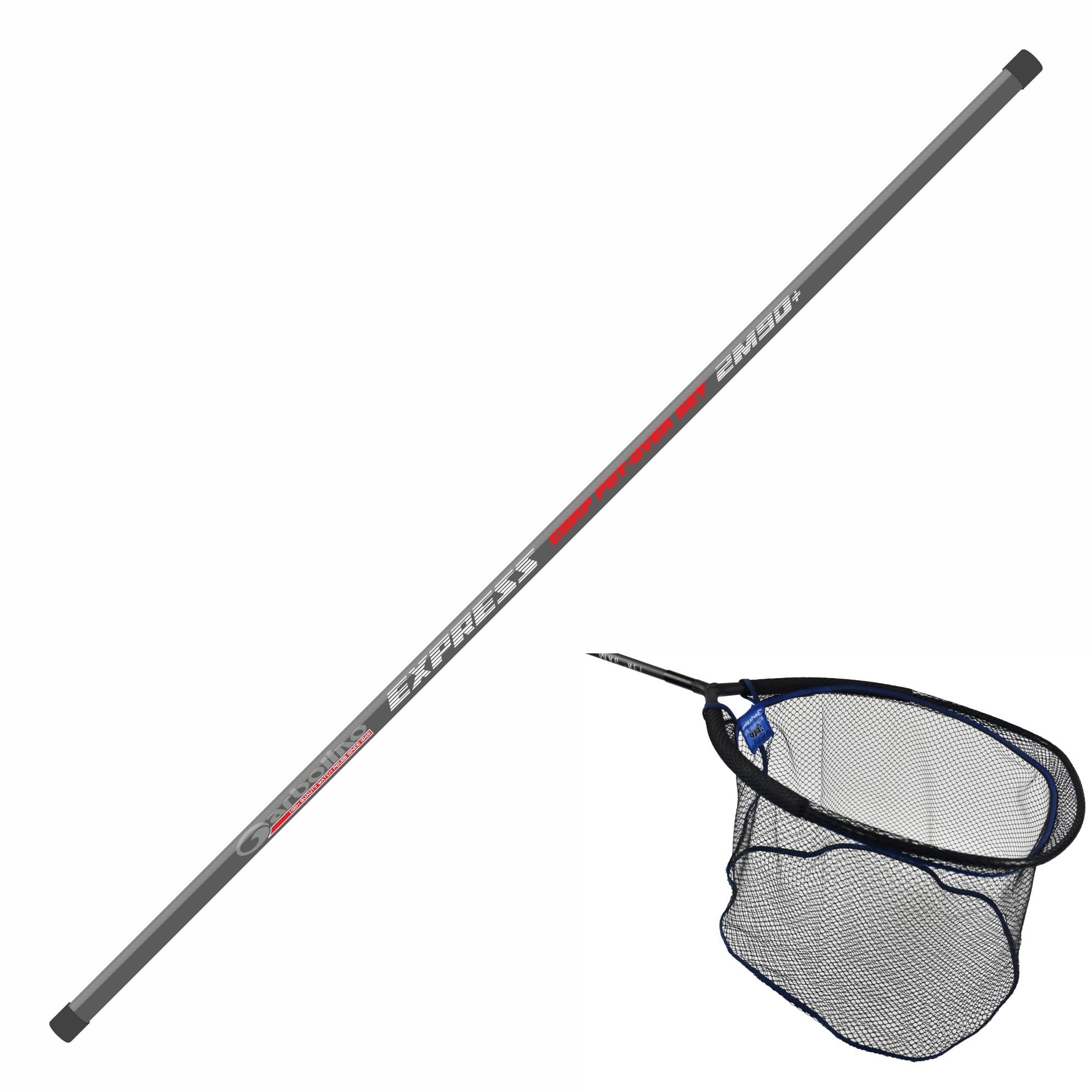 Garbolino Manche Epuisette Emmanchement Express Put-Over Net Carp - 2,9m - 2+1 Sections - Gomnj6054290-3+1