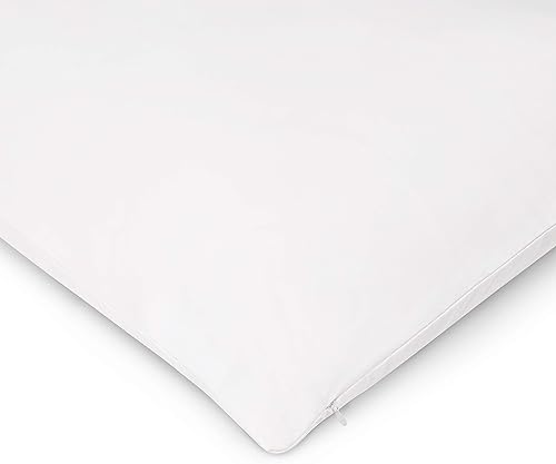 Miniatura 7 de RejuveNite American Talalay Almohada de Látex - Soporte Medio, King Perfil Alto - Funda de Satén de Algodón 100% - Hecho en EE.UU