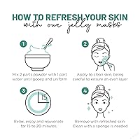 Vista 4 de BRÜUN Juego de 10 mascarillas de gelatina despegables NEO, 10 tratamientos