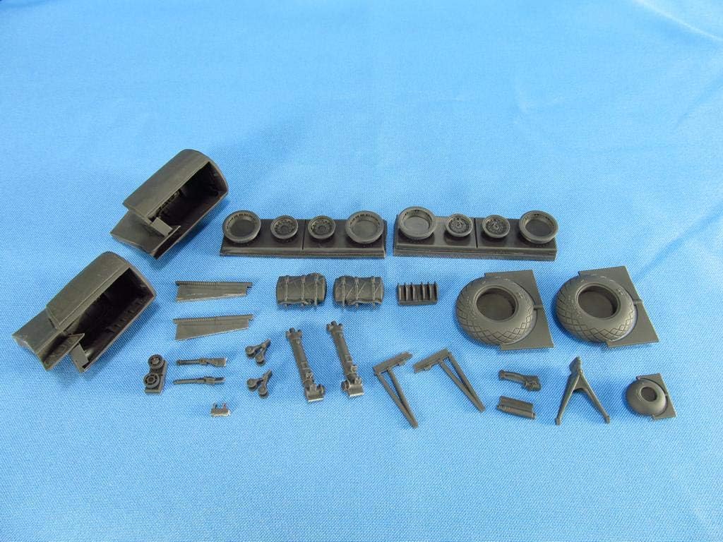 B-17. Wheel Wells (Revell/Monogram) 1/48 MDR4864 Scale Model Resin kit