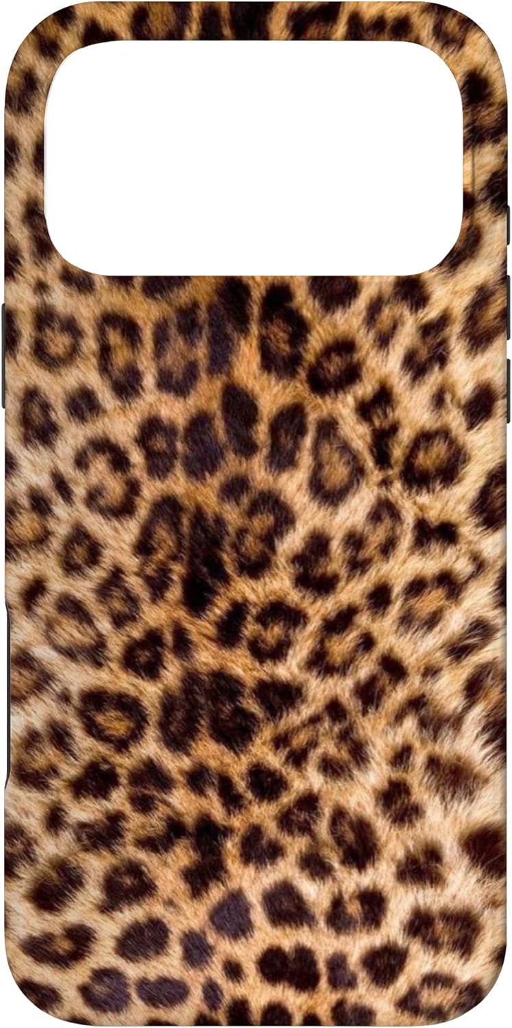 Cheetah Animal Print Case for iPhone 17 Pro Max