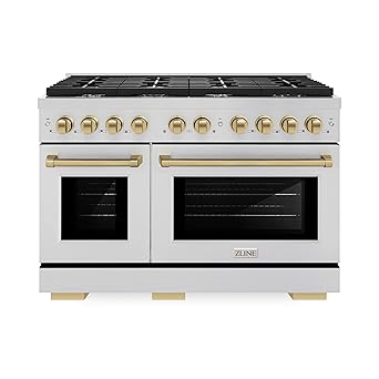 ZLINE Autograph Edition 48 in. 6.7 cu. ft. Paramount Double