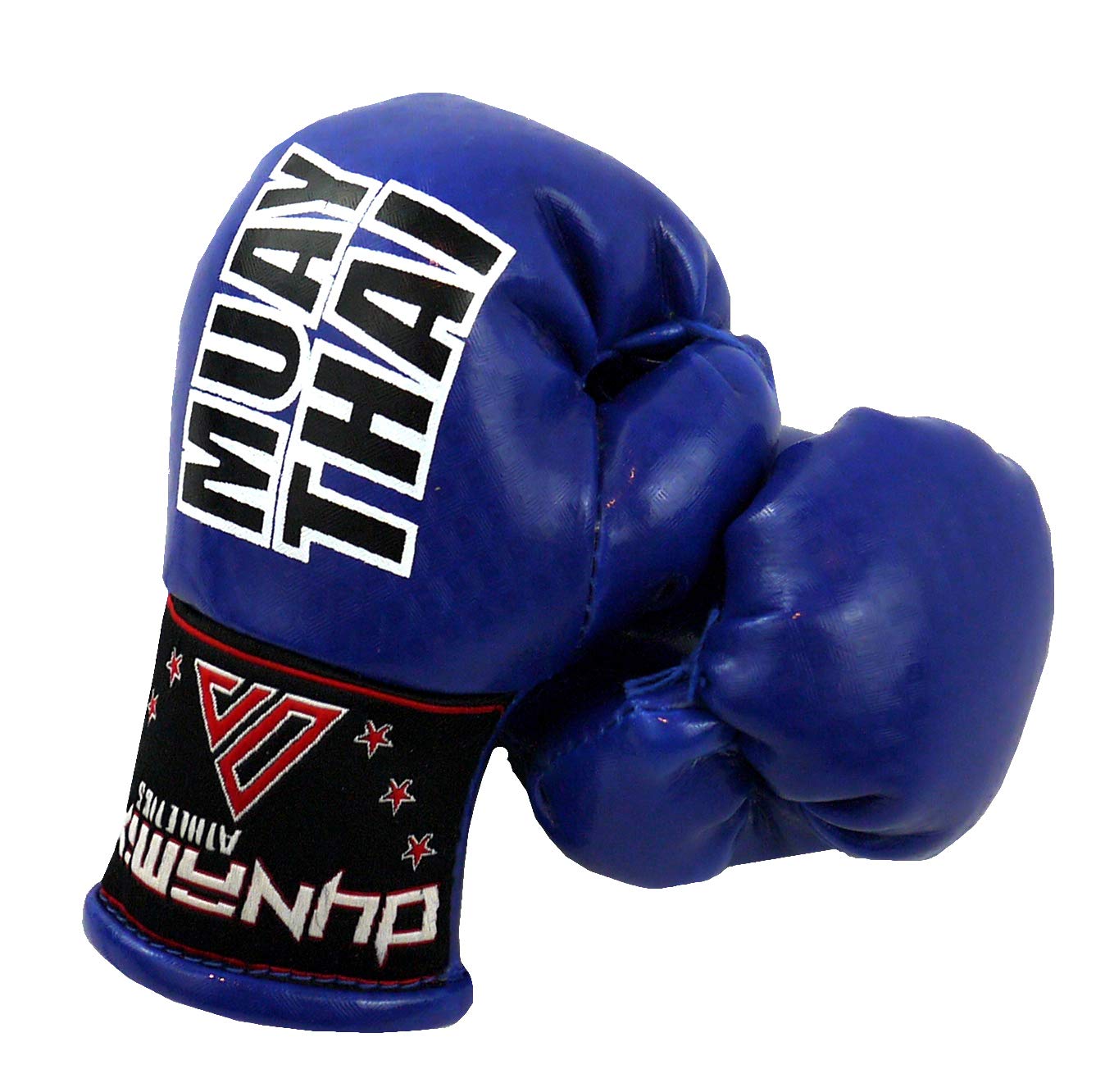 Pendentif Gants De Boxe Miniature Pour Rétroviseur Voiture - Porte-clés Décoratif PVC 10x6 Cm - Cadeau Sportif