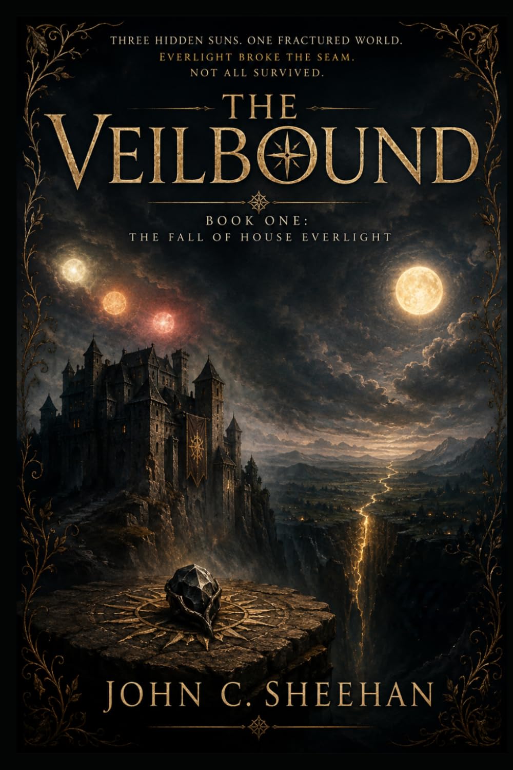 The Fall of House Everlight: A Dark Fantasy Origin Story — The Veilbound, Book One