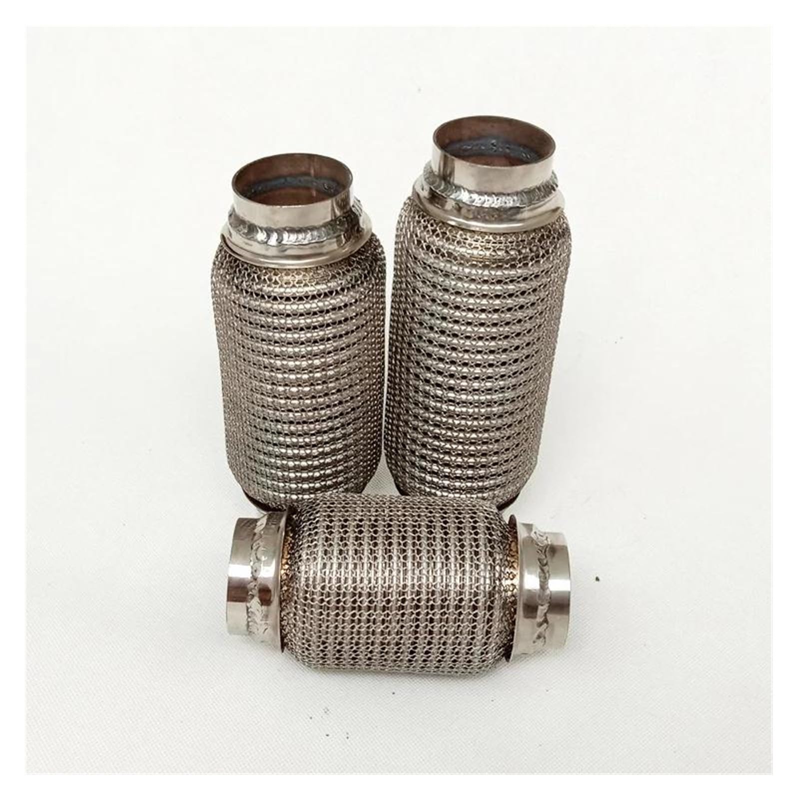 Tubo De Cola Escape 38mm 45mm 51mm 54mm 55mm 60mm 63mm 64mm 70mm 76mm 89mm 102mm Tubo Flexible De Escape Coche Acero Inoxidable Acoplador Junta Flexible De Fuelle Tubo De Escape Coche (Size : 64mmx13