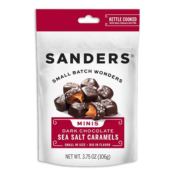 Sanders Boulevard Milk and Dark Chocolate Luxe Assortment Gold