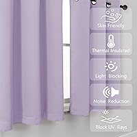 Vista 213 de Simplebrand Juego de 2 paneles de cenefa aguamarina para ventana de cocina de 14 pulgadas de largo, cortinas de oscurecimiento de habitación