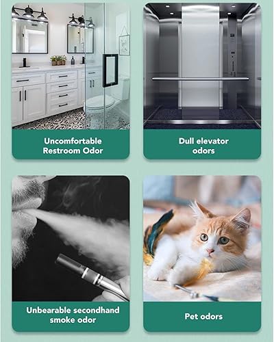 Miniatura 7 de Mini caja de difusor de eliminación de olores potente para ascensor baño sala de estar con instalación de pasta