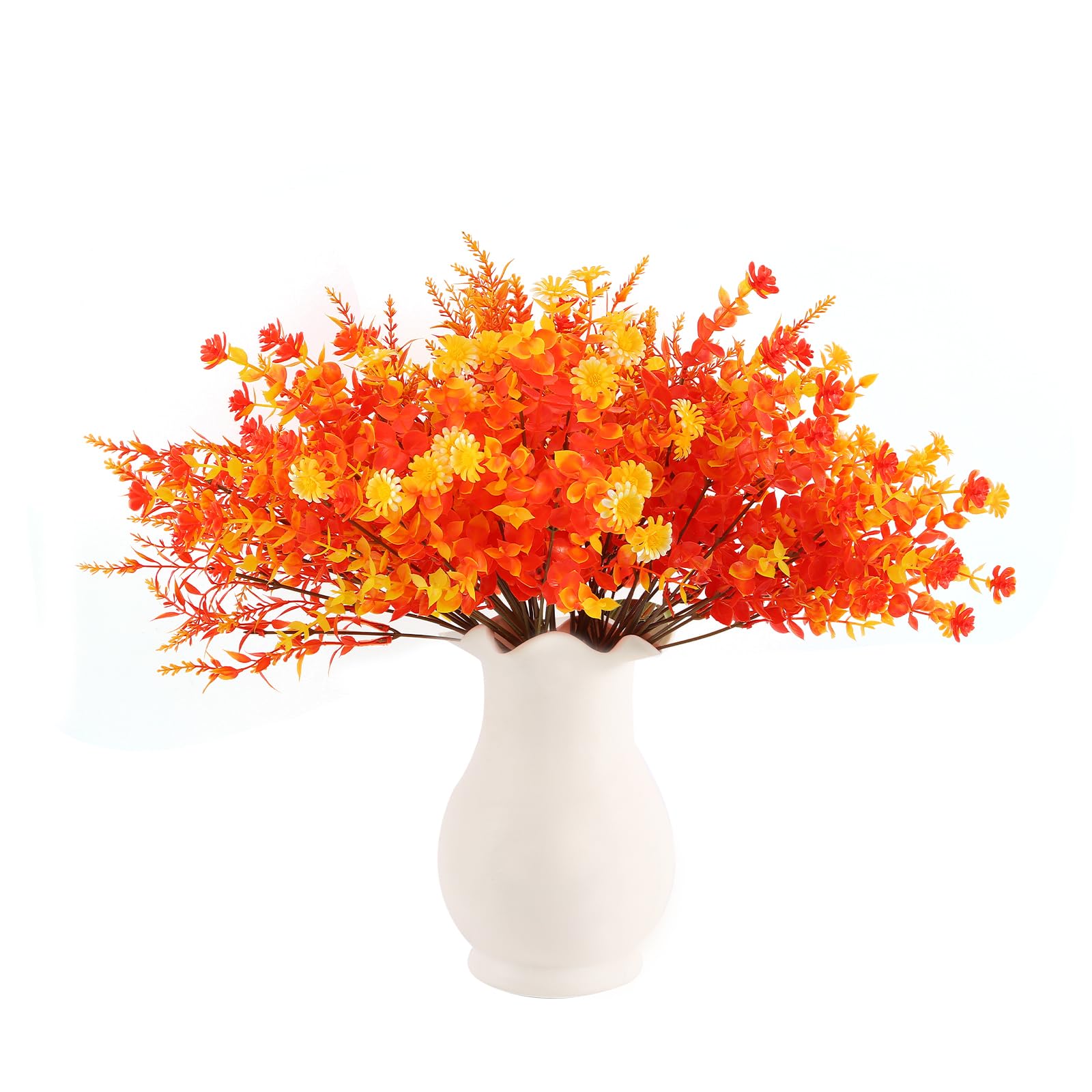 msymsyu 9 Pcs Artificial Flowers for Outdoor 36cm Fake Outdoor Flowers Three Styles Artificial flower Imitation Flowers for Outdoors Suitable for Interior Decoration Parties Living Room Office Wedding