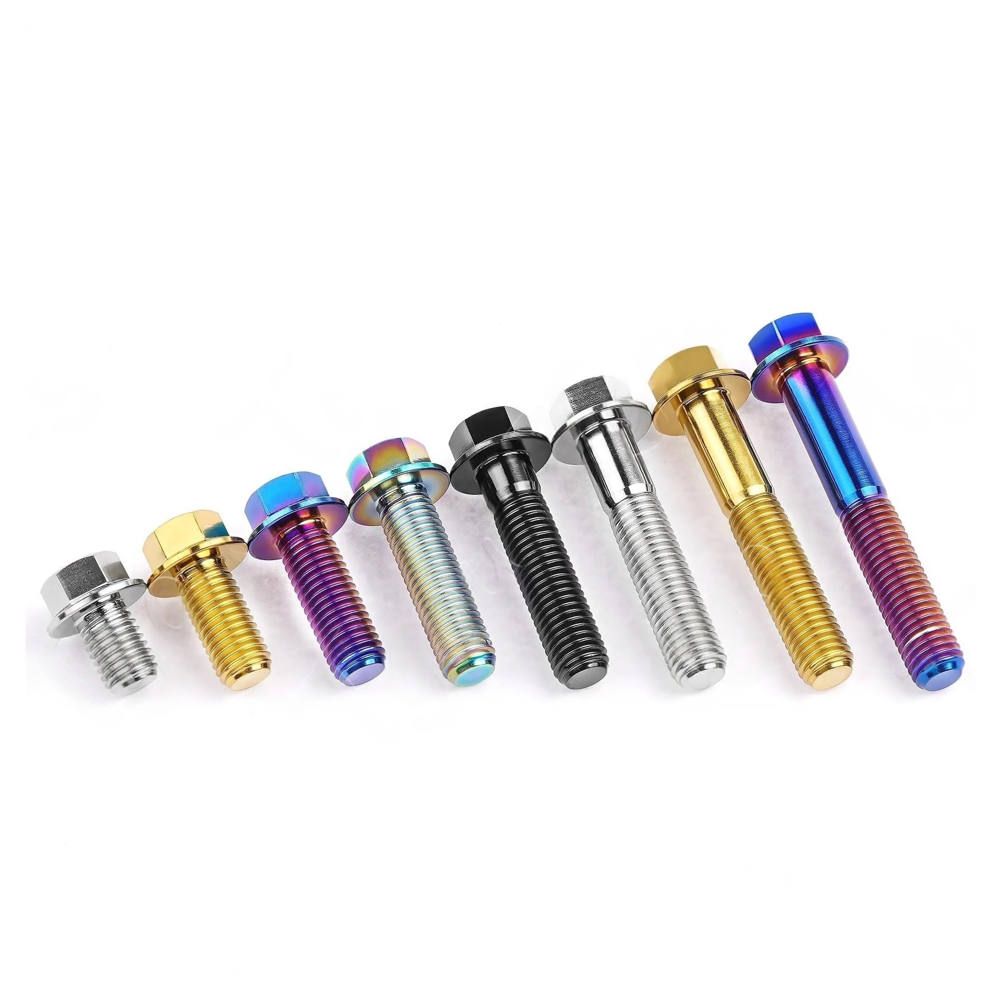 Amazon | チタンボルト M7x10 15 20 25 30 35 40 45 50mm ピッチ 1.0mm