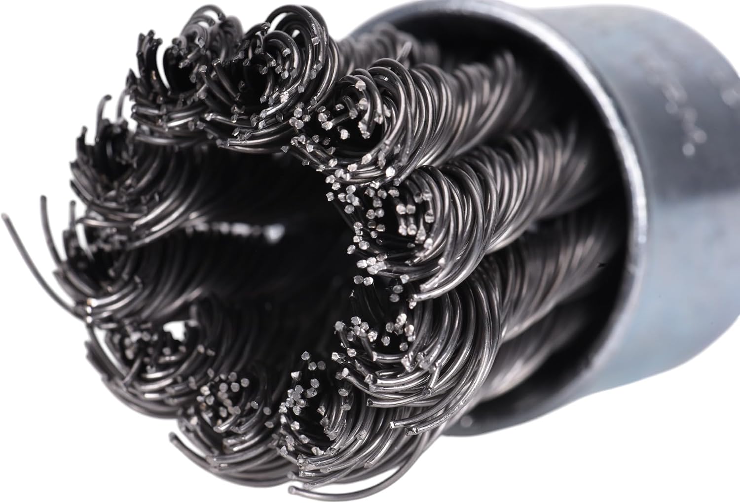 Century Drill & Tool 76202 Drill End Wire Brush, 1" Coarse & Knot image 4