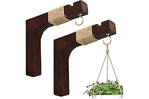Rustic Indoor Plant Hanger Hooks for Wall