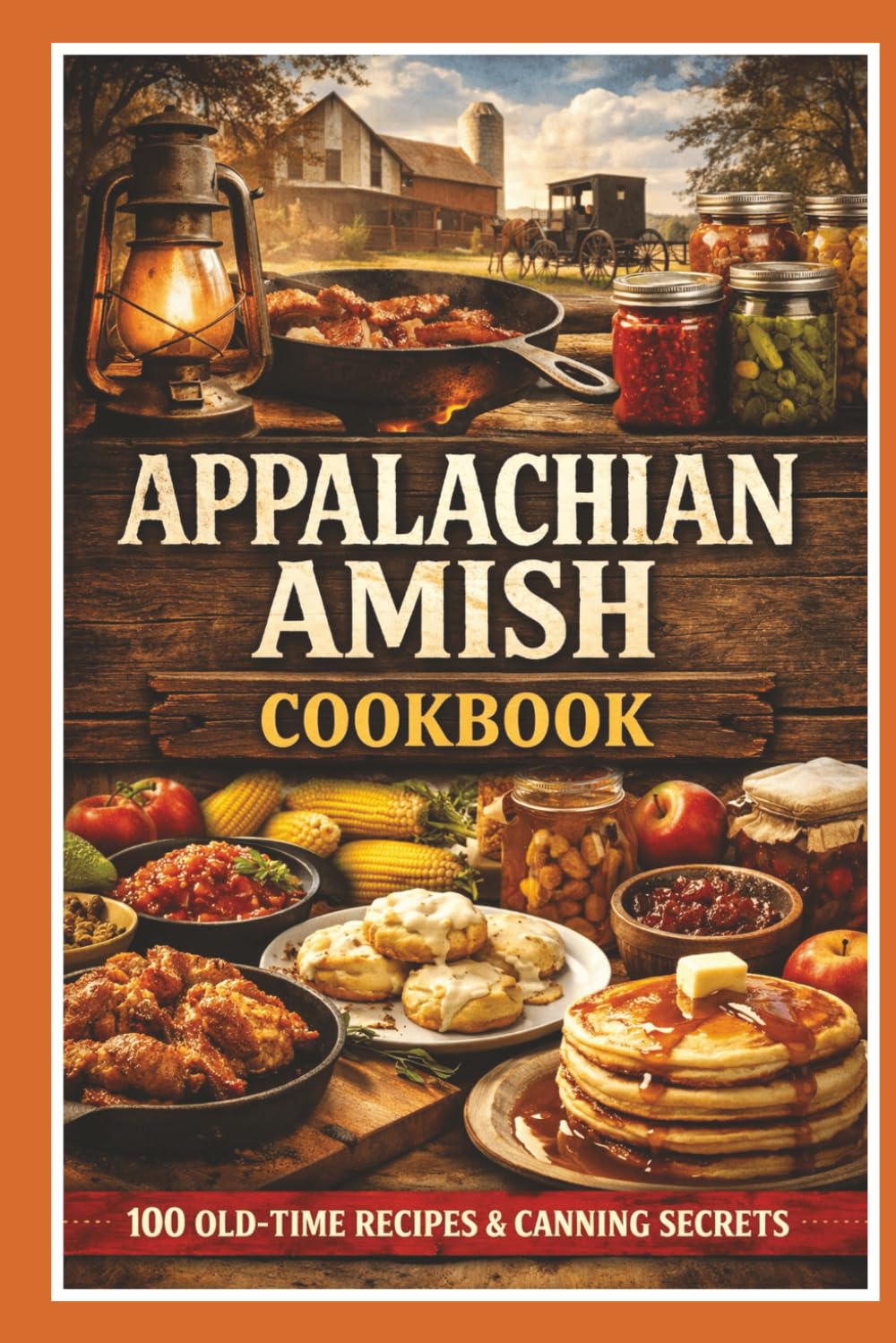 100 Appalachian Amish Recipes: Bread, Pies, Soups & Farmstead Favorites: Easy-to-Read Recipes from Mountain Kitchens, Country Homes, and Plain Traditions (Amish Table of Appalachia)