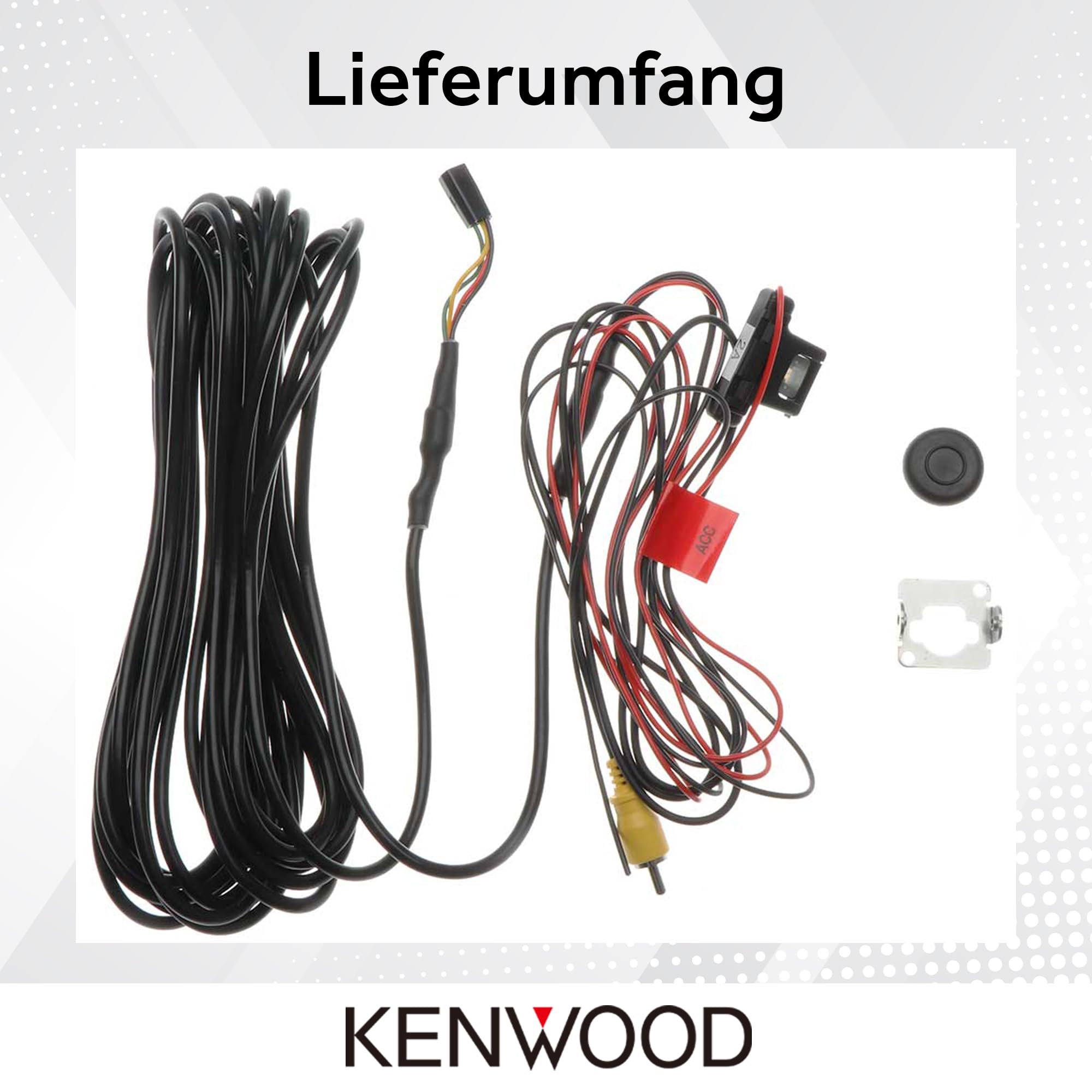 Kenwood CMOS-230 Rückfahrkamera schwarz