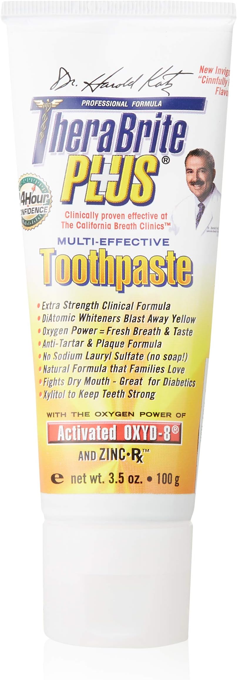 TheraBrite Plus Multi-Effective Toothpaste 3.50 oz (Pack of 2)