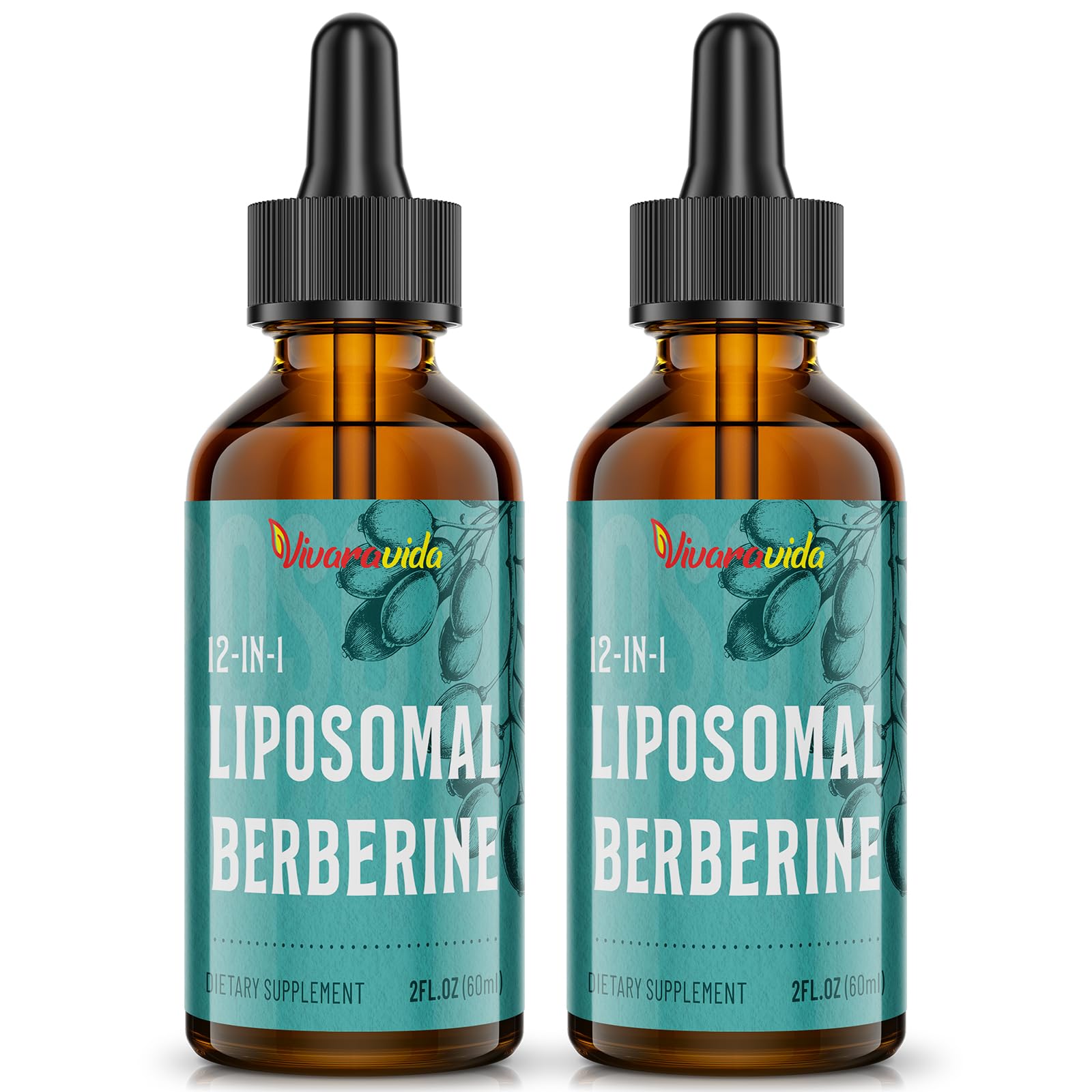 Amazon.com: Berberine HCl Supplement 3000 mg - Liposomal Berberine