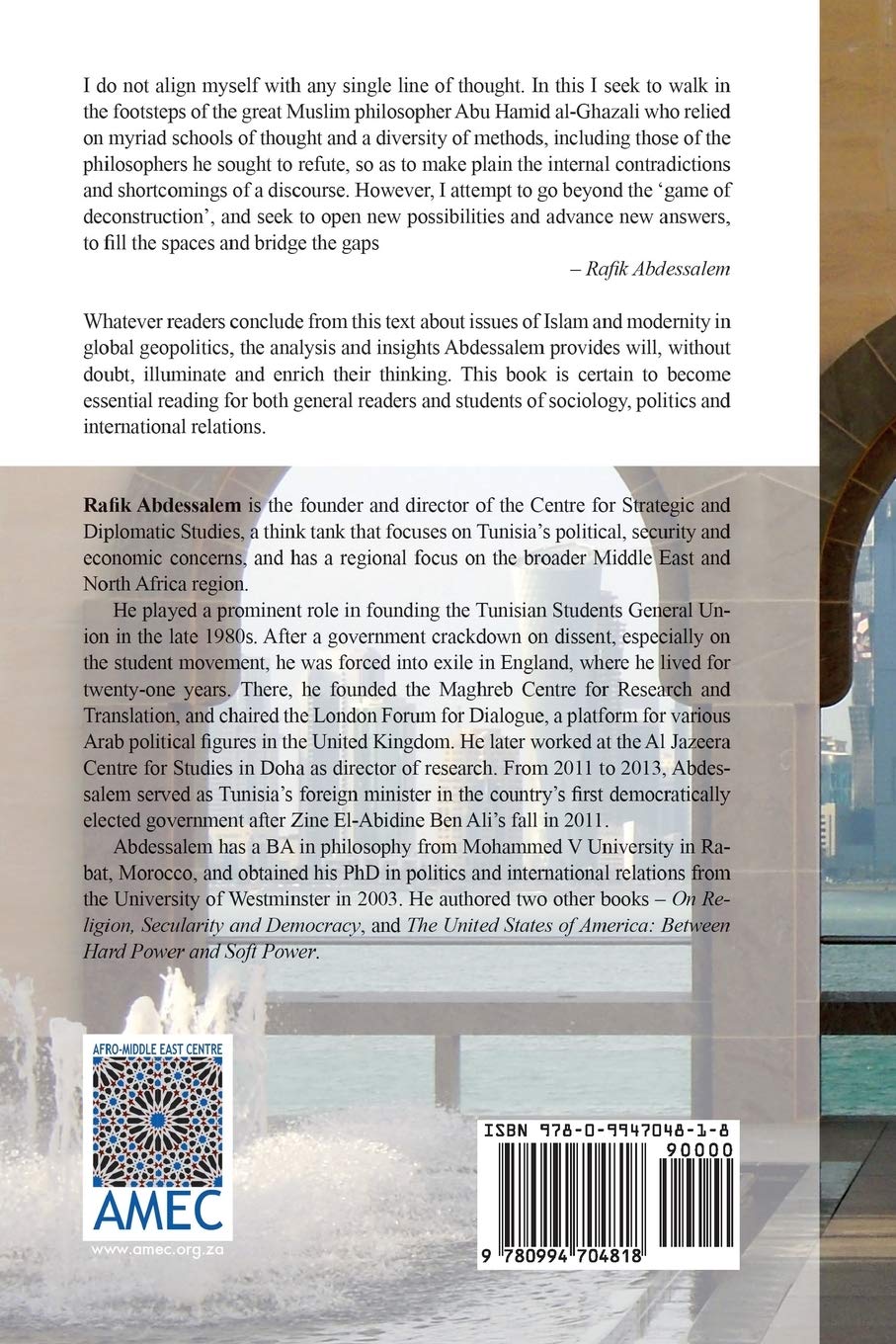 Islam and Modernity: An unfinished project