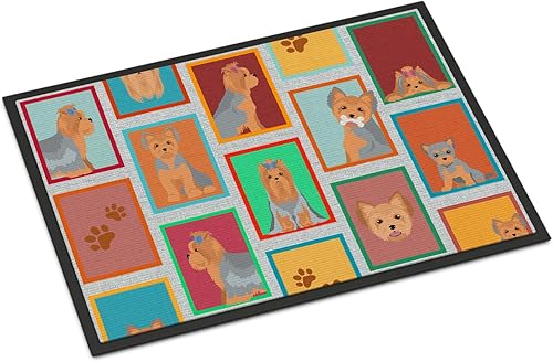 Vista 424 de Caroline's Treasures MLM1087MAT - Felpudo de perro de montaña bernés de 18 x 27 pulgadas, para interiores y exteriores, para entrada, Bernese