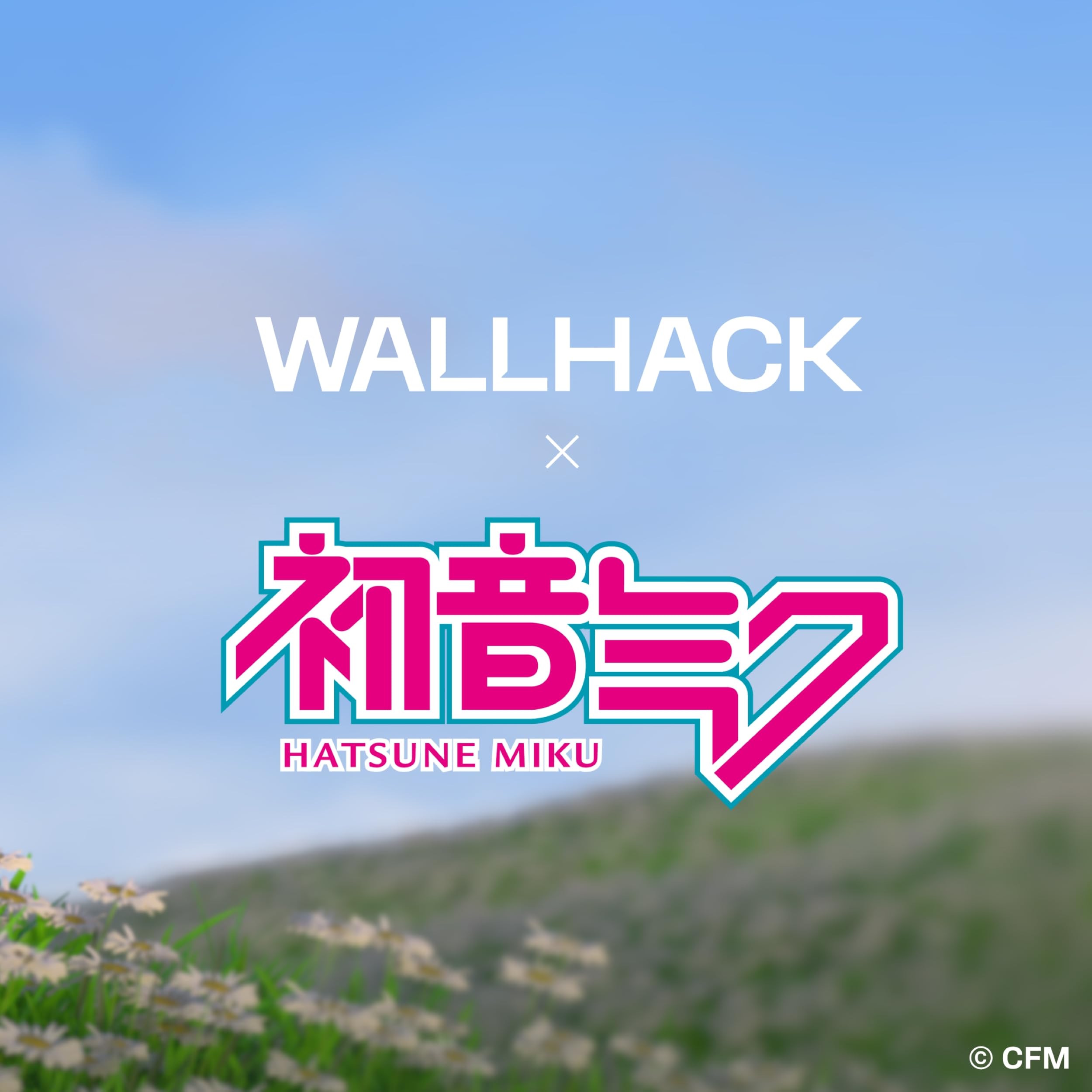 Wallhack x Hatsune Miku SP-004 Glas-Mauspad, Summer Miku, 49x43cm | Kollaborationsedition mit Summer-Miku-Design, professionelle Speed-Oberfläche aus gehärtetem Glas, in großer Größe.