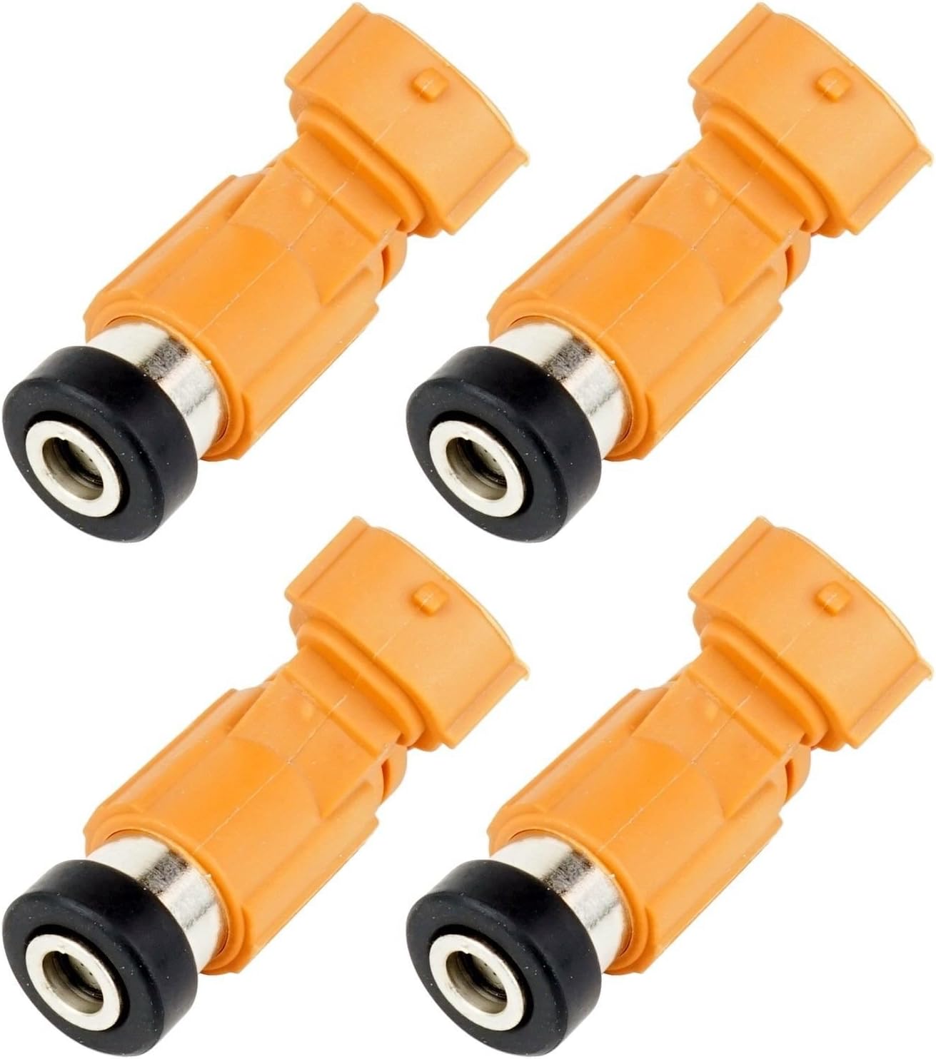 Caltric 4 Throttle Body Fuel Injector with O-Ring And Gasket Compatible with Yamaha Yzf-R6 Yzfr6 2003-2005