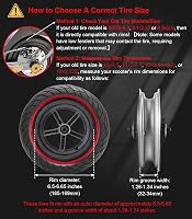 BANGTING 10x2.125 Defektmentes Tömör Gumiabroncs Elektromos Rollerekhez - Xiaomi, Gotrax Kompatibilis - 500kg Teherbírás - 2db Szett 2