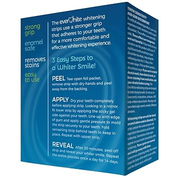 EverWhite Professional At Home Teeth Whitening Strips - 28 Pack