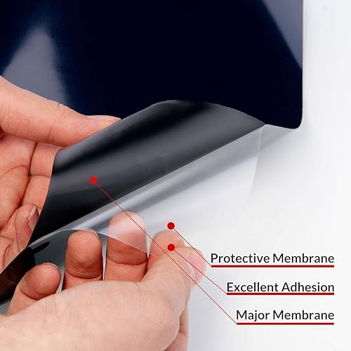 Vista 57 de HTV - Rollos de vinilo de transferencia de calor negro de 12 pulgadas por 8 pies, rollo en rollo para planchar en camisetas, fácil de cortar