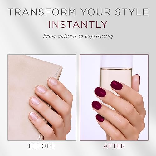 Miniatura 6 de Côte Beauty's Sangria, esmalte de uñas natural ciruela, acabado suave y crema, tono de joya, esmalte de uñas de larga duración, resistente a las