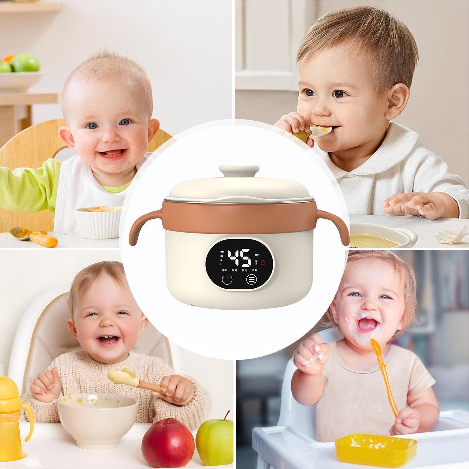térmica inalámbrica para niños de 40 a 45 °C, control de