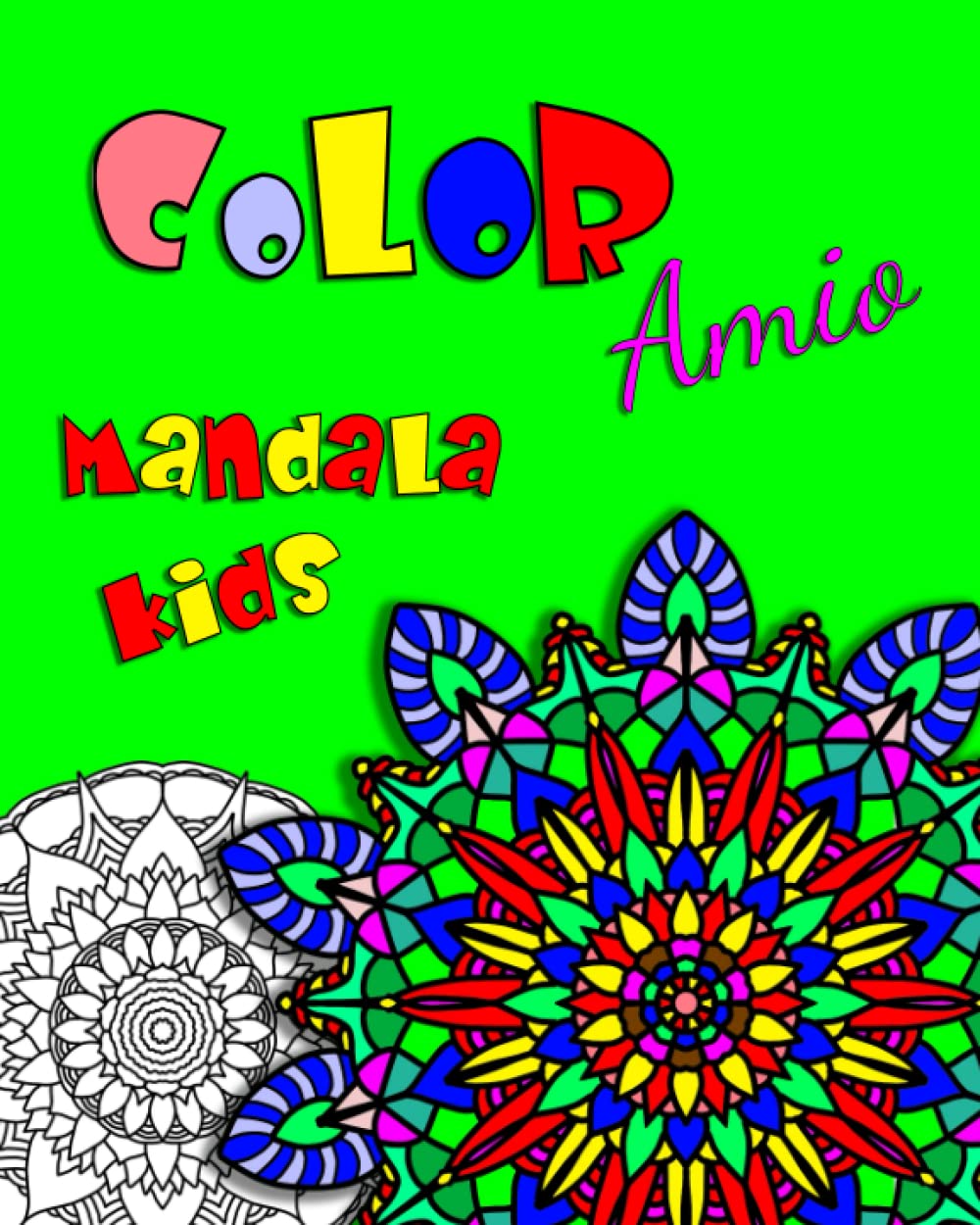 Color Amio Mandala Kids (Italian Edition) 9798387578007