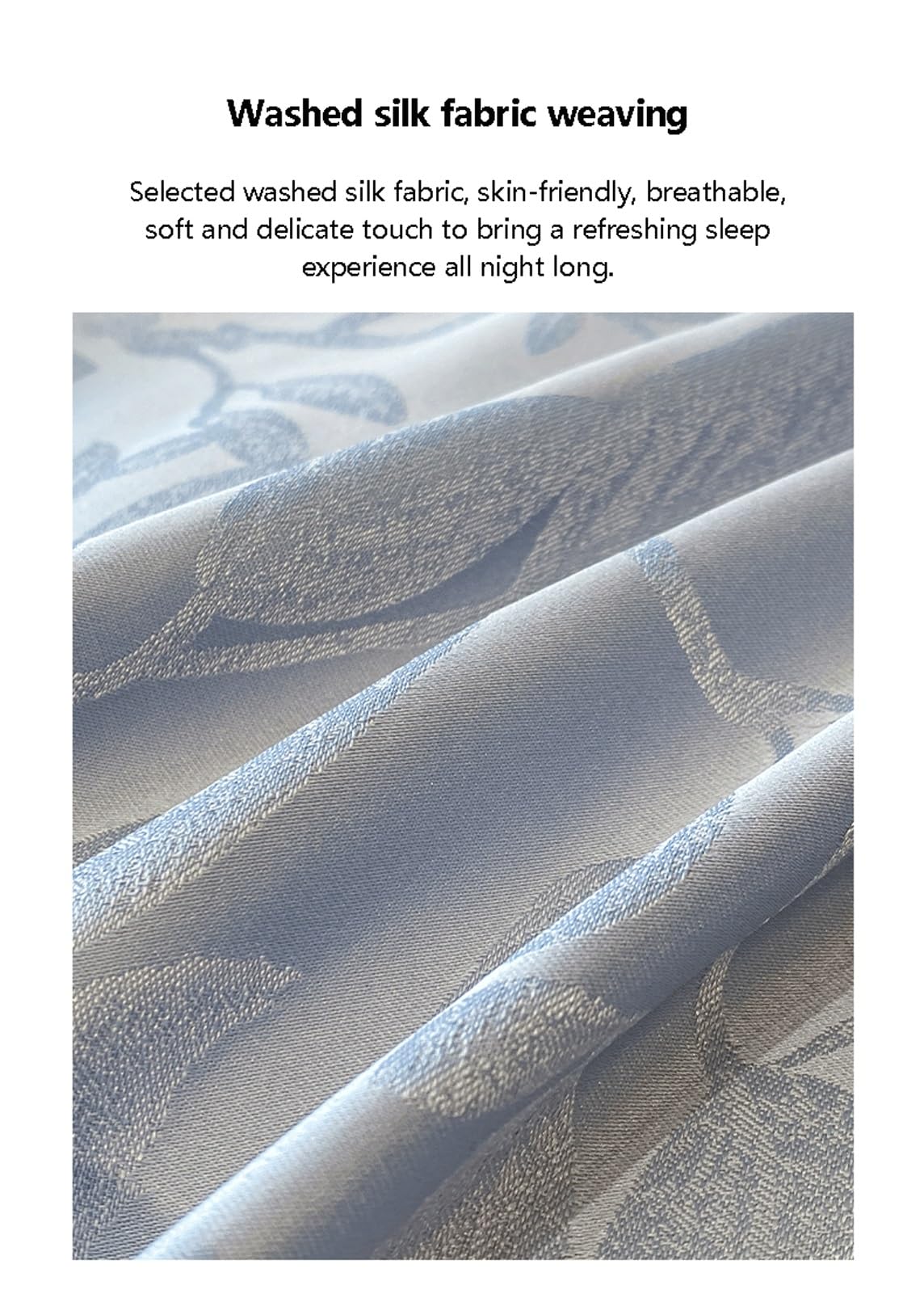 Set Copripiumino | Copripiumino Matrimoniale Grigio 220x240 Cm In Cotone CFW33469 | Leroy Merlin - 4