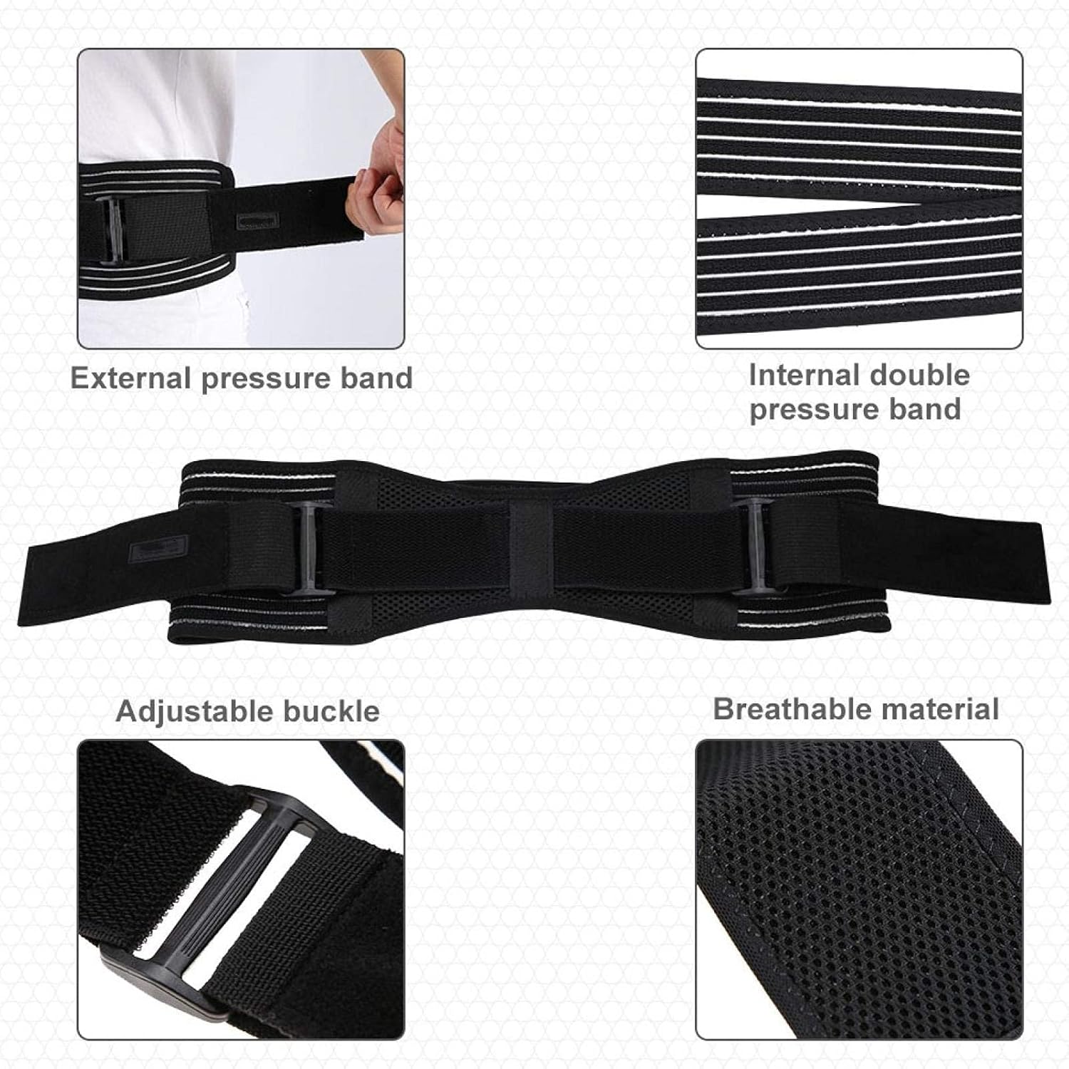 Yosoo sacral iliac joint belt Sacroiliac Hip Belt That Alleviate Sciatic, Pelvic, Lower Back and Leg Pain, Stabilize SI Joint, Unisex, Back Support Brace Hip & Waist SupportsBraces, Splints & Slings : Health & Household