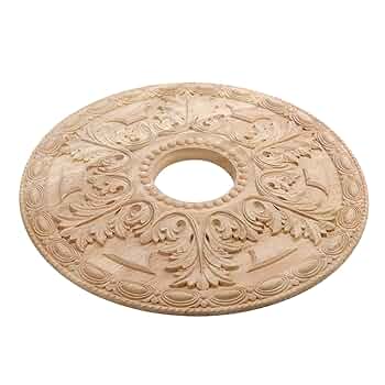 Antrader 2Pcs PU Ceiling Medallion Decorative, Seychelles